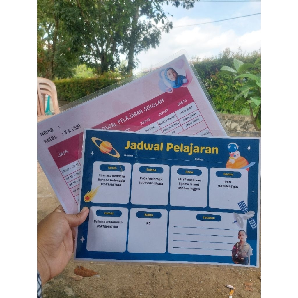 

jadwal pelajaran anak