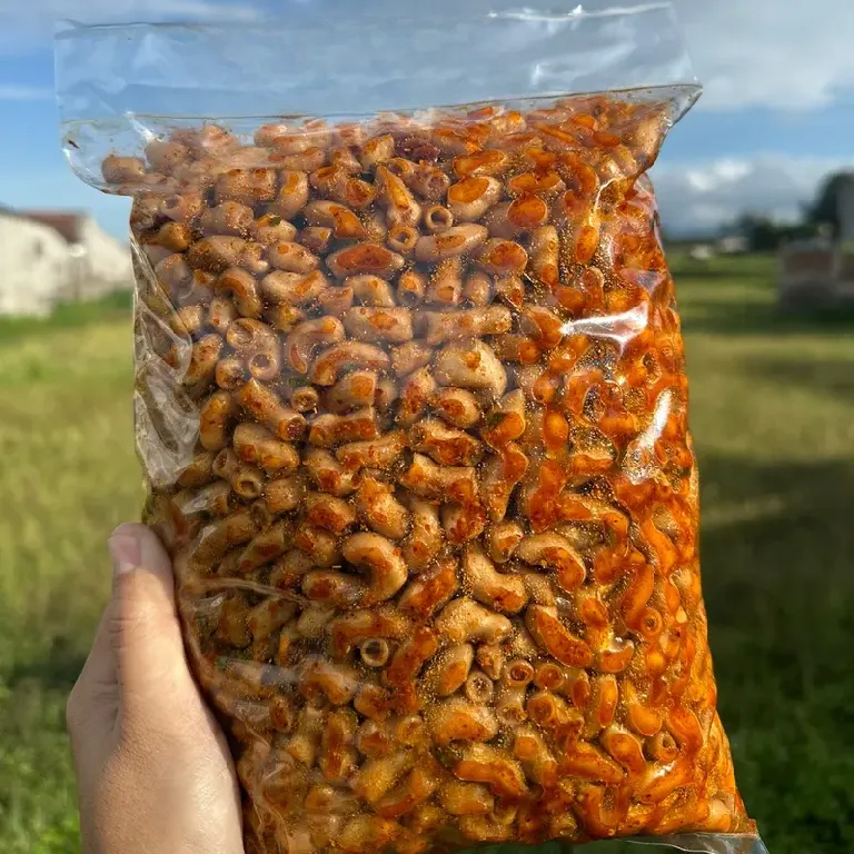 

(500 GRAM)MAKARONI BANTET TASIKMALAYA PEDAS SNACK