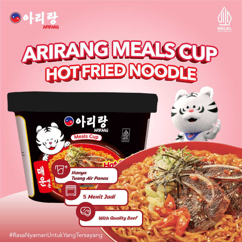 

Arirang Meals Cup Hot Fried Noodle