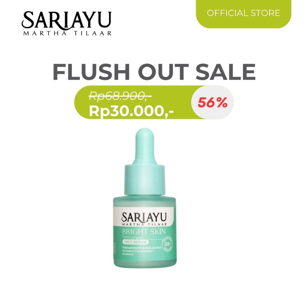 [Near ED] Sariayu Bright Skin Putih Langsat Face Serum 20 ml (WH004)