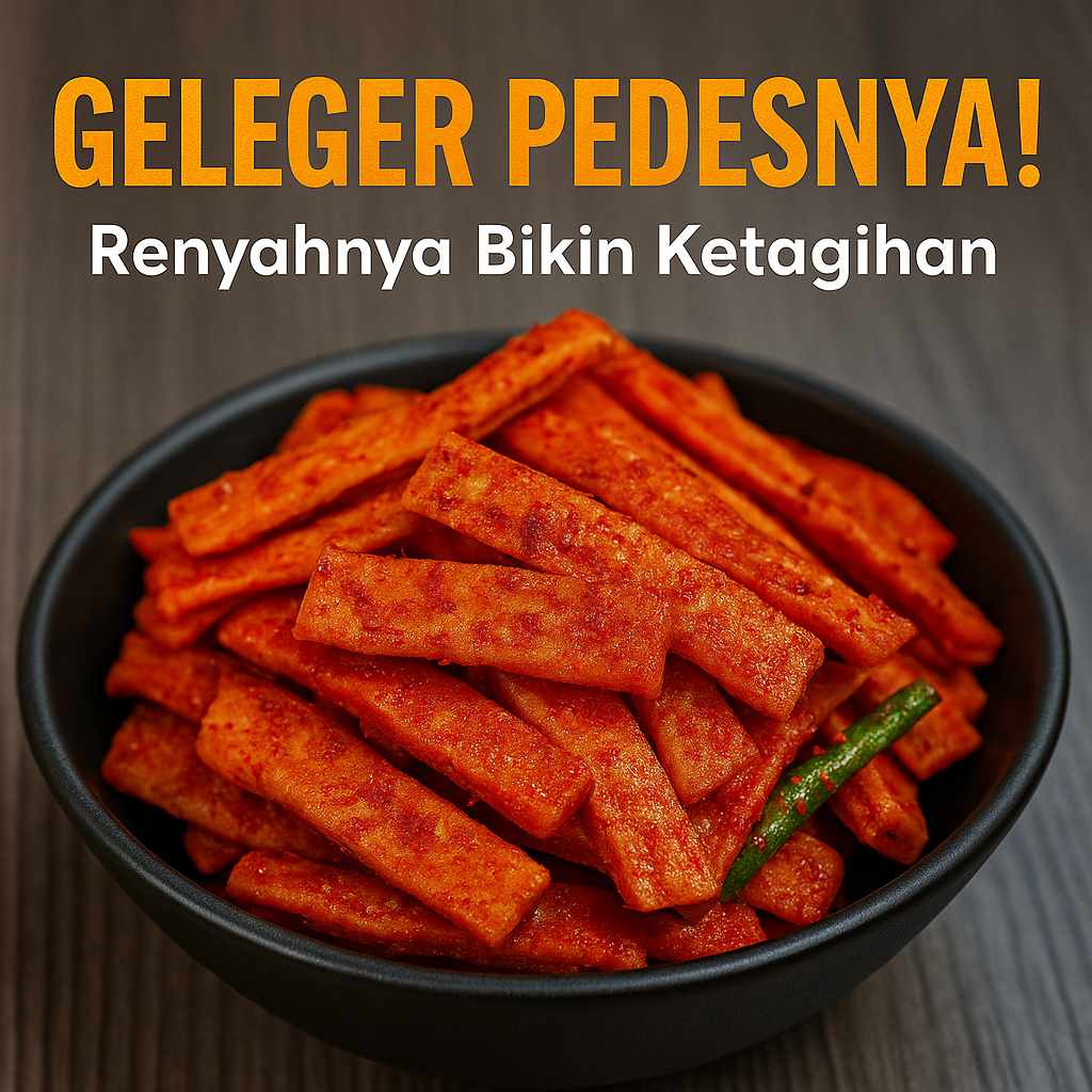 

Seblak Beton Rumah Snack - Krupuk Seblak Beton Pedas Nampoll 1kg