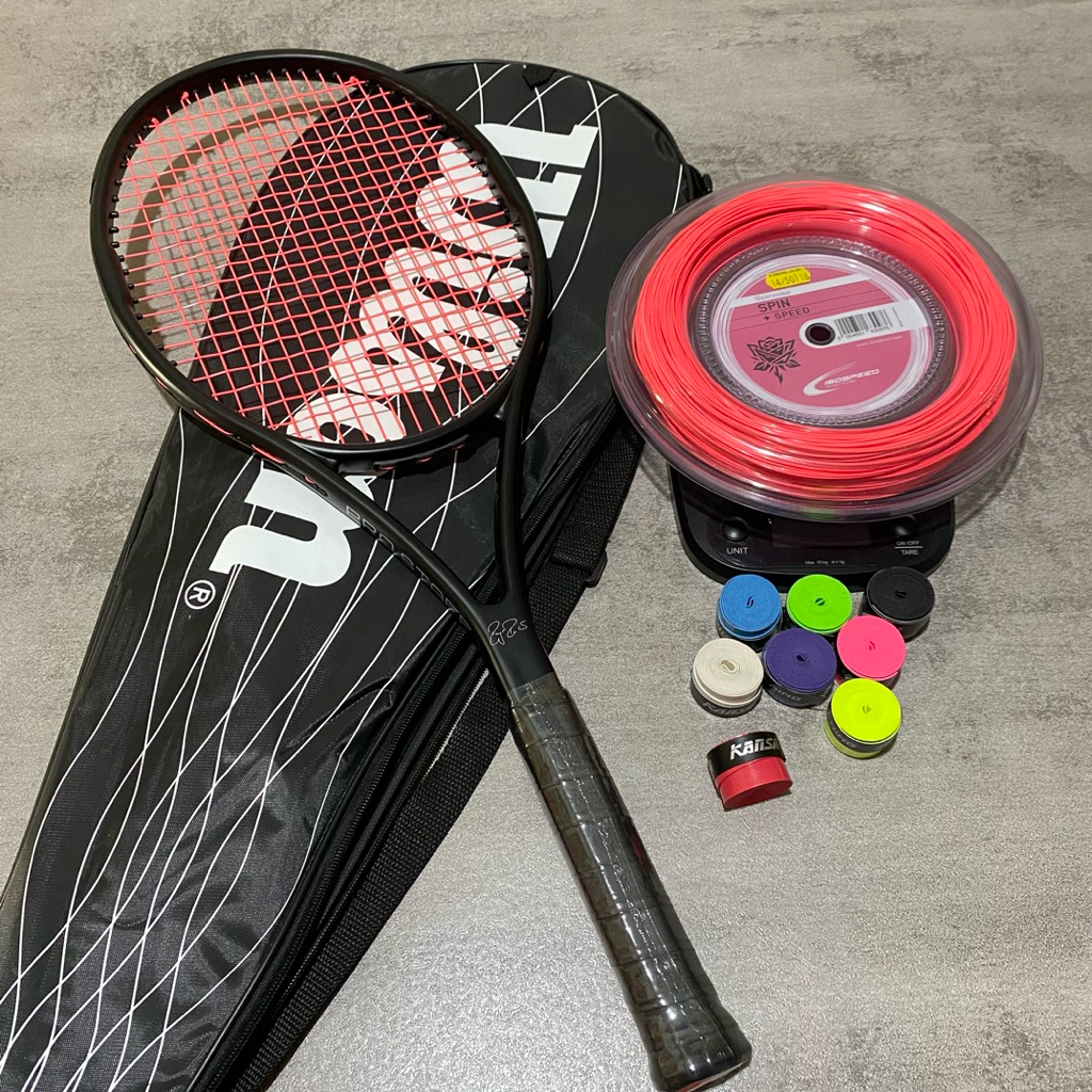 RAKET TENIS WILSON PROSTAFF 281gram FAIR LADY 97SQ FULLSET SIAP PAKAI