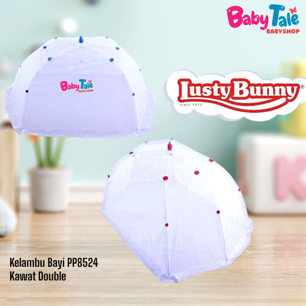 Kelambu Tidur Bayi Kojong Lusty Bunny Double Kawat PP-8524 | Mosquito Net