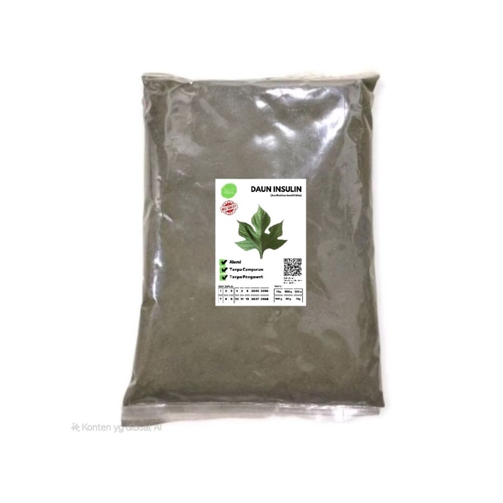 

Daun Insulin Bubuk 250gram Alami Organik