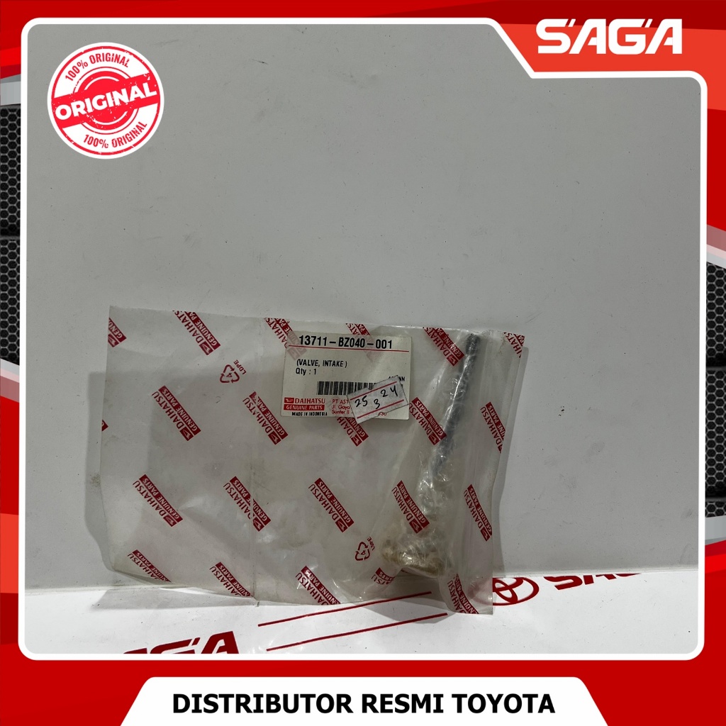 SAGA | Klep Minyak Agya Ayla 1000CC 2013-2020 Original Valve Intake Agya Ayla 1000CC Original 13711-