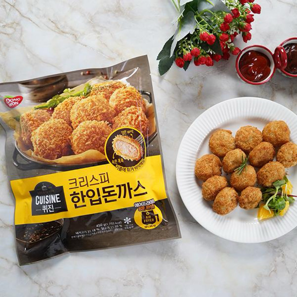 

[DONGWON] CUISINE Crispy Mini Pork Cutlet 450g