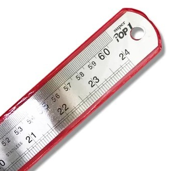 

Penggaris Mistar Besi Stainlees Steel POP1 60cm