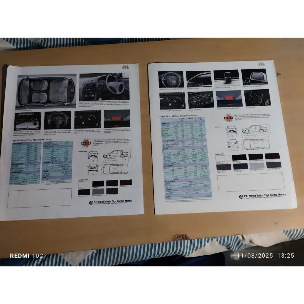 Brosur Mitsubishi Lancer