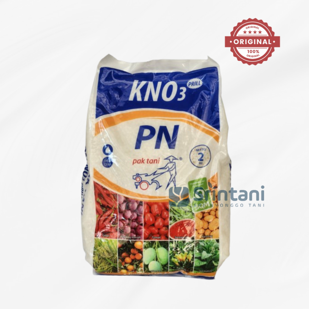 Pupuk PN KNO3 Putih Prill 1 Kg Pak Tani / Kno3 Prill