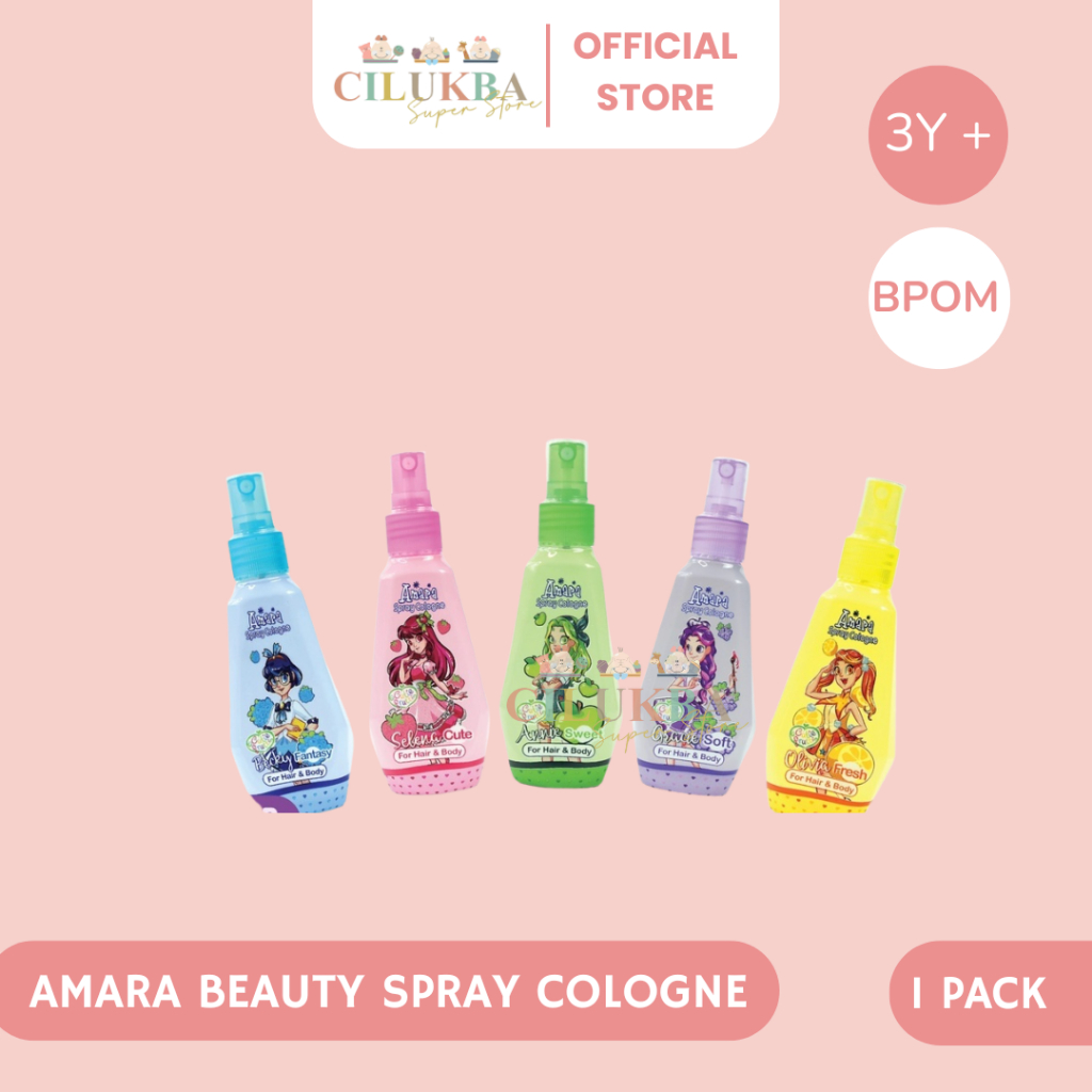 AMARA KIDS SPRAY COLOGNE | PARFUME ANAK | COLOGNE ANAK | COLOGNE | MINYAK WANGI ANAK