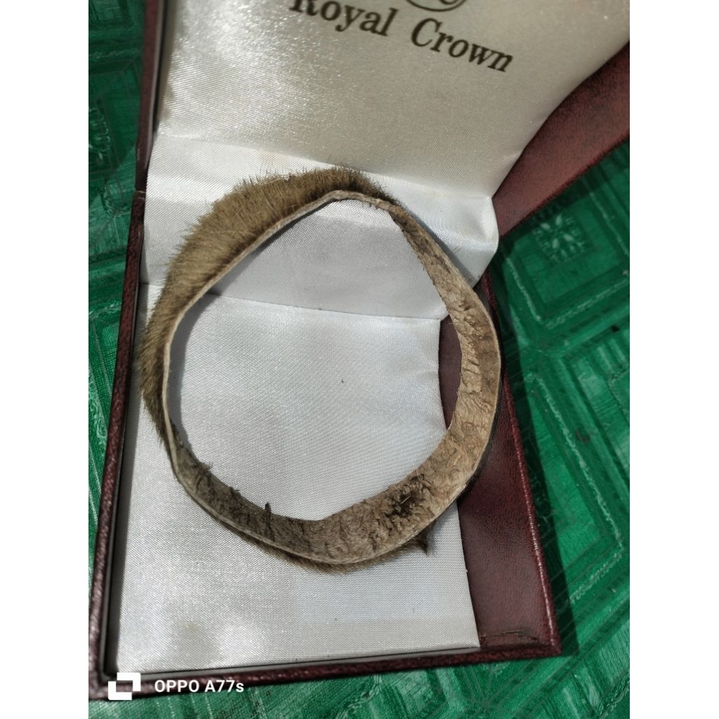 gelang kulit HM lawasan bekas peninggalan Mbah