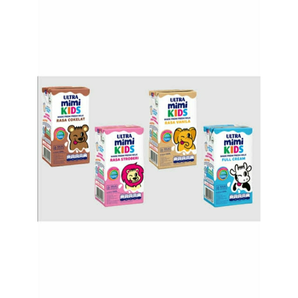 

Susu Ultra Milk 125ml | Susu Ultra Mimi kids 125Ml MIX satuan
