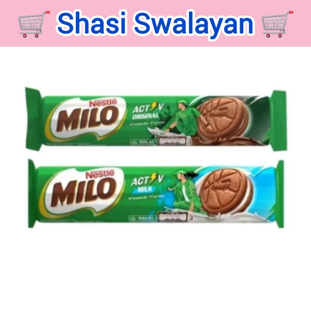 

MILO Activ Biskuit Krim 104 gram