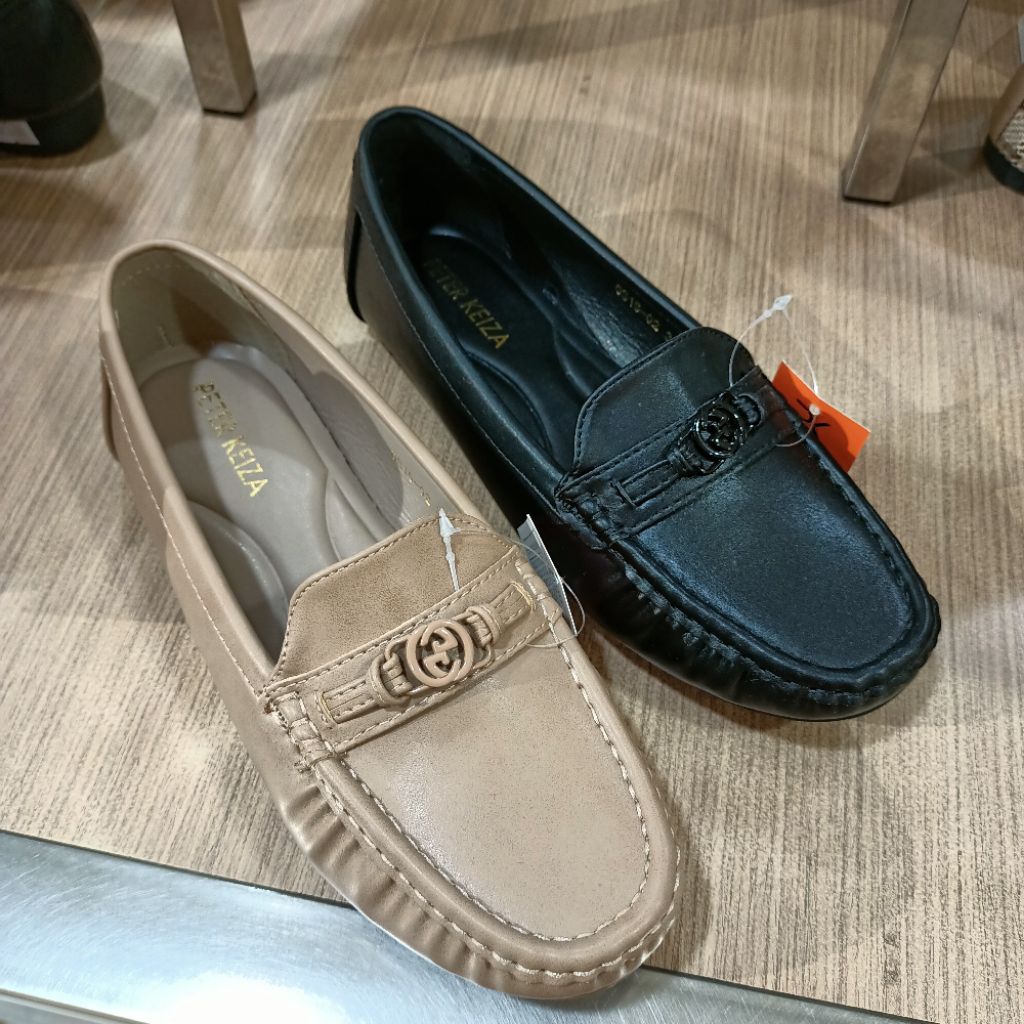 sepatu wanita flat/moccasin PETER KEIZA original matahari