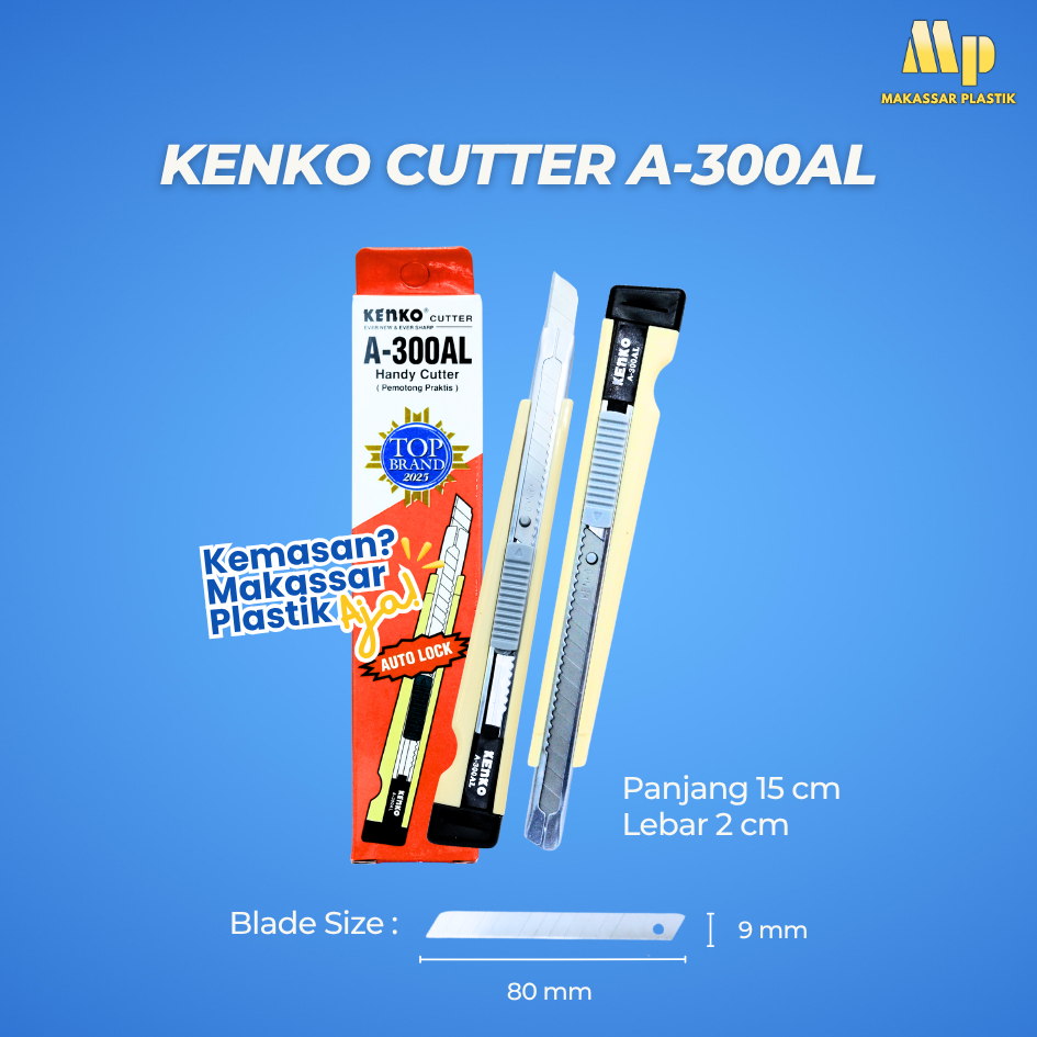 

KENKO CUTTER A-300AL / CUTTER KECIL/ CUTTER KENKO