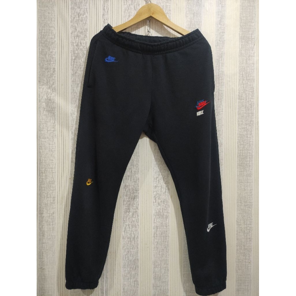 Celana Training Jogger Pants Trackpants Nike 7 Swosh Second Preloved