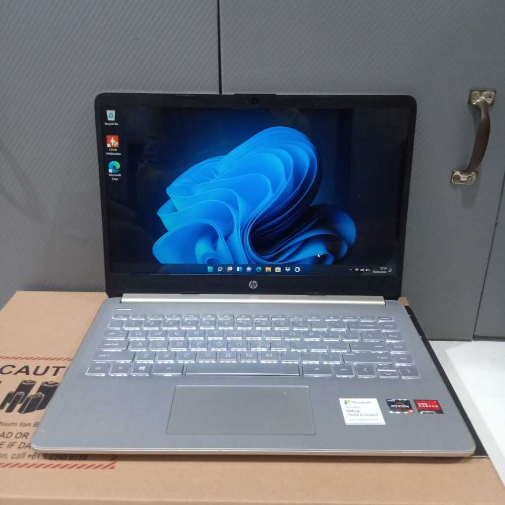 LAPTOP SECOND,Laptop Hp 14s - fq0577AU, Amd Ryzen 3 - 3250U, Amd Radeon TM Graphics, Ram 8 / 512Gb S