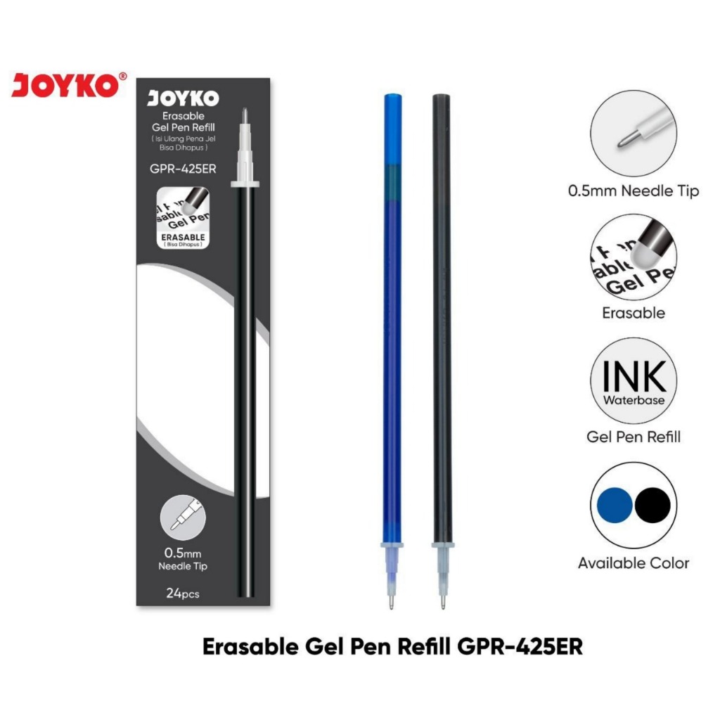 

Easable Gel Pen Reffil GPR-425ER BLACK