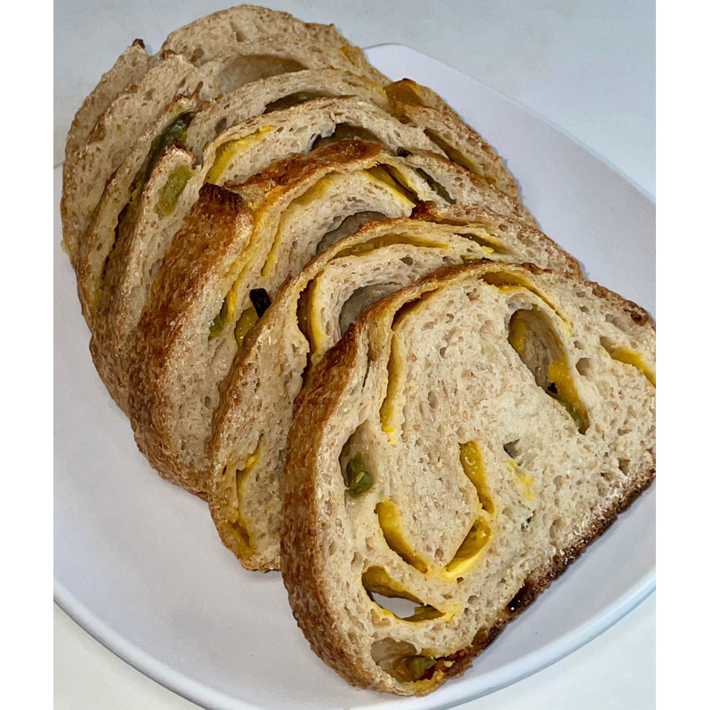 

Jalapeño Cheese Sourdough