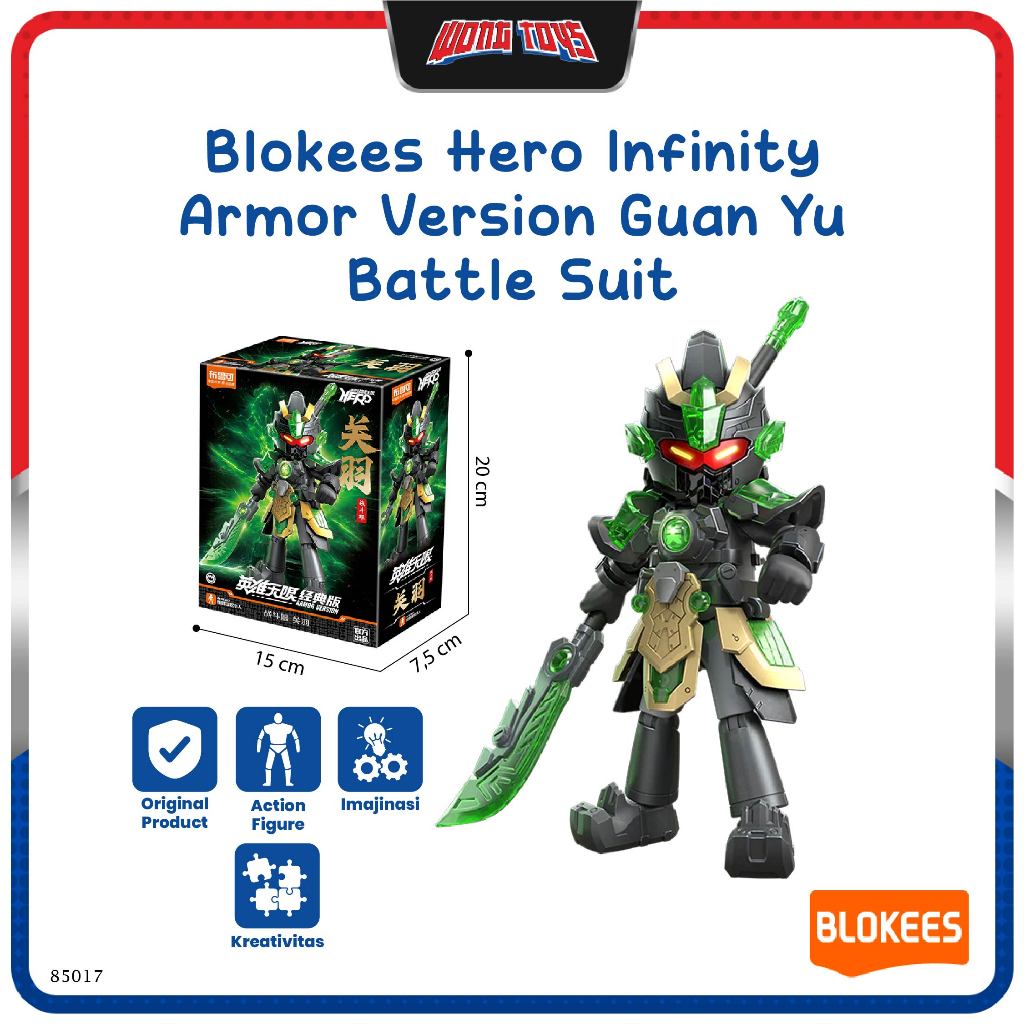 Blokees Hero Infinity Armor Version Guan Yu Battle Suit (85017) - Action Figure Toys