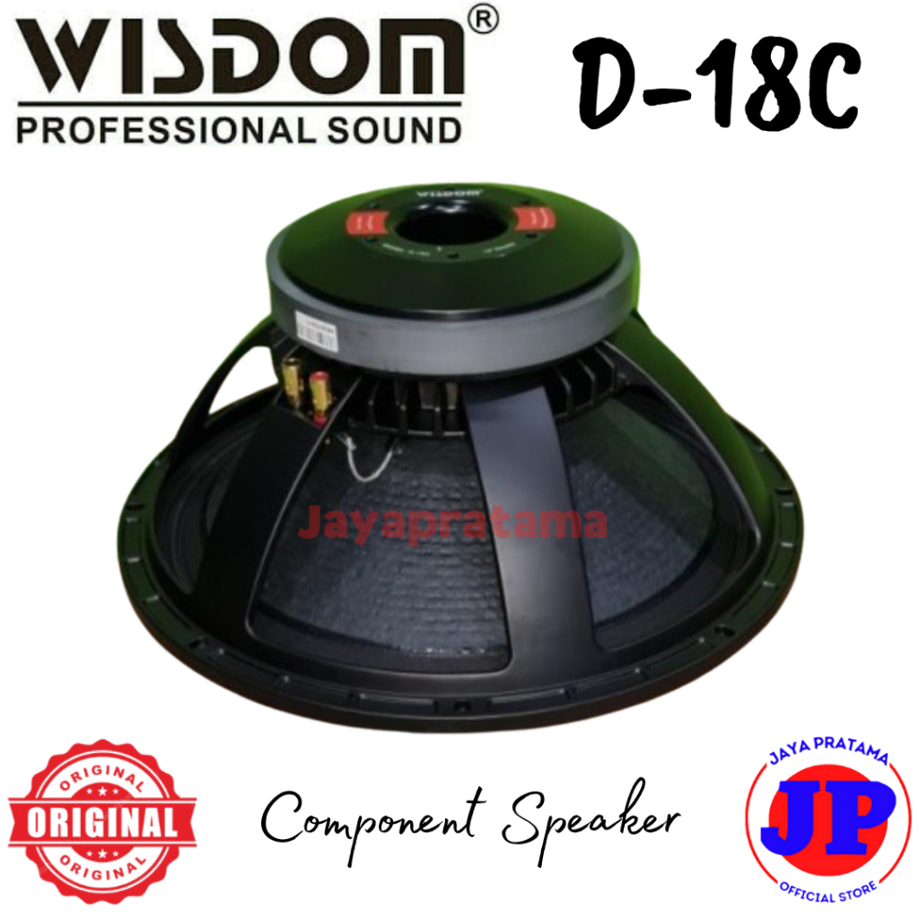 Wisdom Speaker Component D18C 18 Inch Speaker Component D-18C D18-C