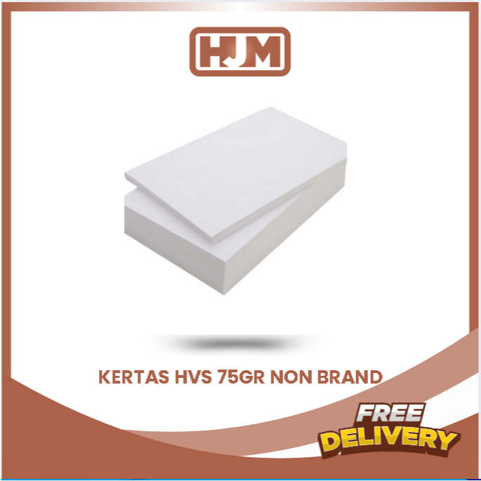 

KERTAS HVS 75gr NON BRAND PER PAK ISI 50 LEMBAR