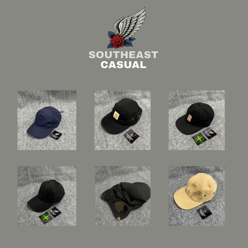 SOUTHEAST CASUAL | CAPS TOPI STNE ISLAND CP LENSA HAGT CRHARTT
