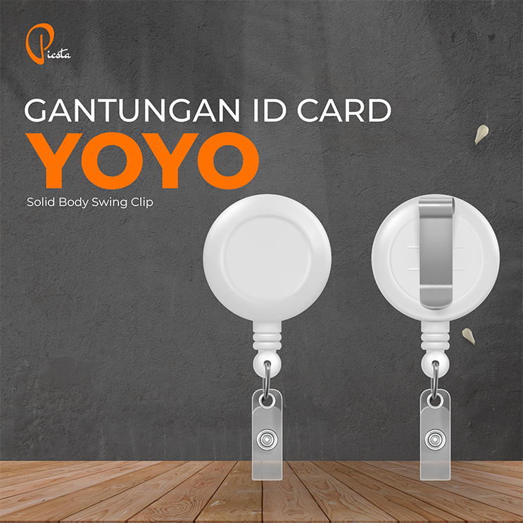 

Gantungan ID Card Yoyo Solid Body Swing Clip - picstafoto