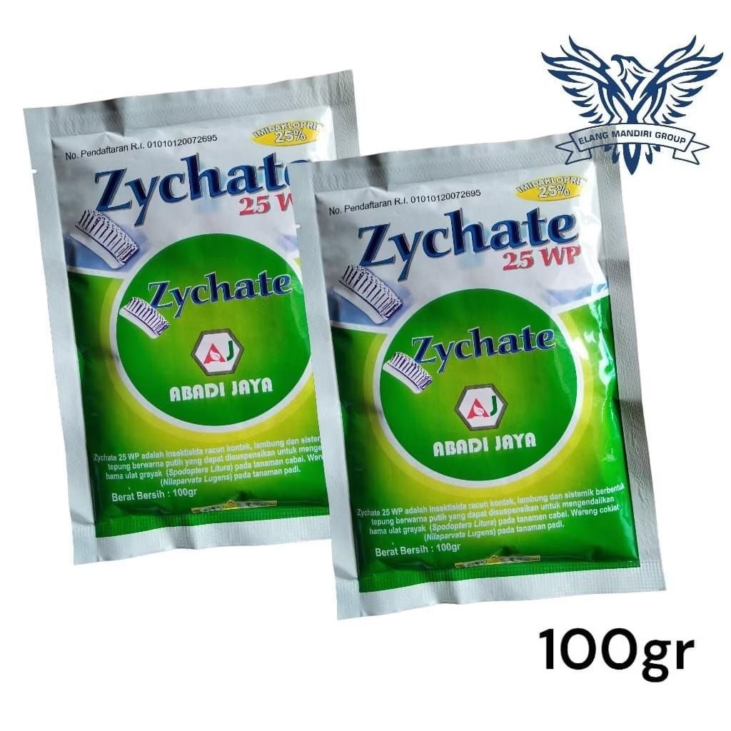 Original Zychate 25wp 100gr Racun Ulat Wereng Sundep Imidakloprid 25%