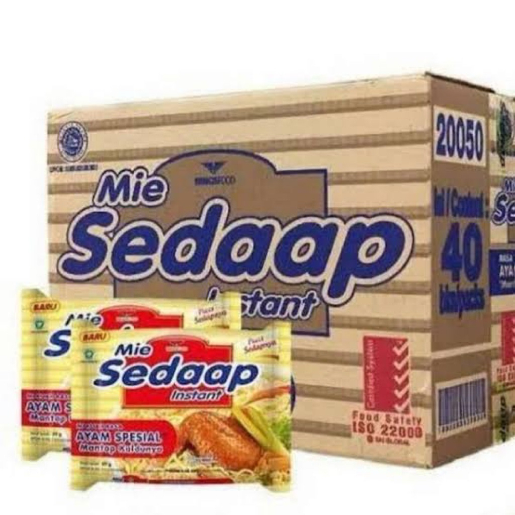 

Mie Sedaap Ayam Spesial / 1 Dus / 40 Pcs
