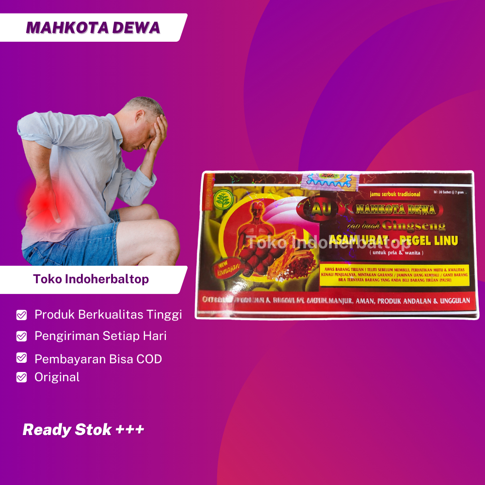 

Jamu Serbuk Mahkota Dewa Original 30 Sachet (Merah)