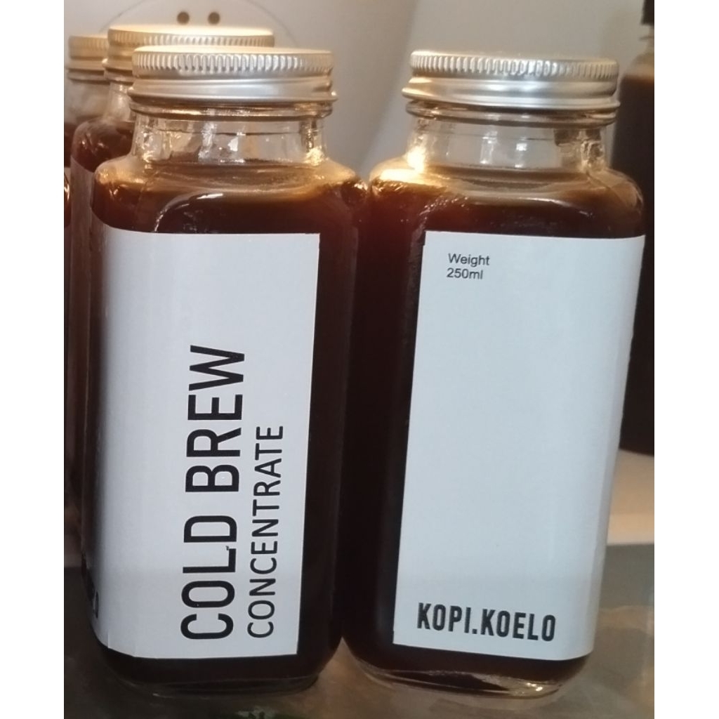 

COLD BREW CONCENTRATE" KOPI.KOELO