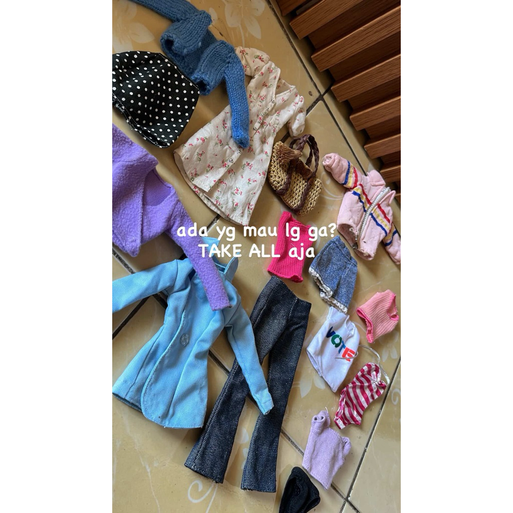Baju barbie take all