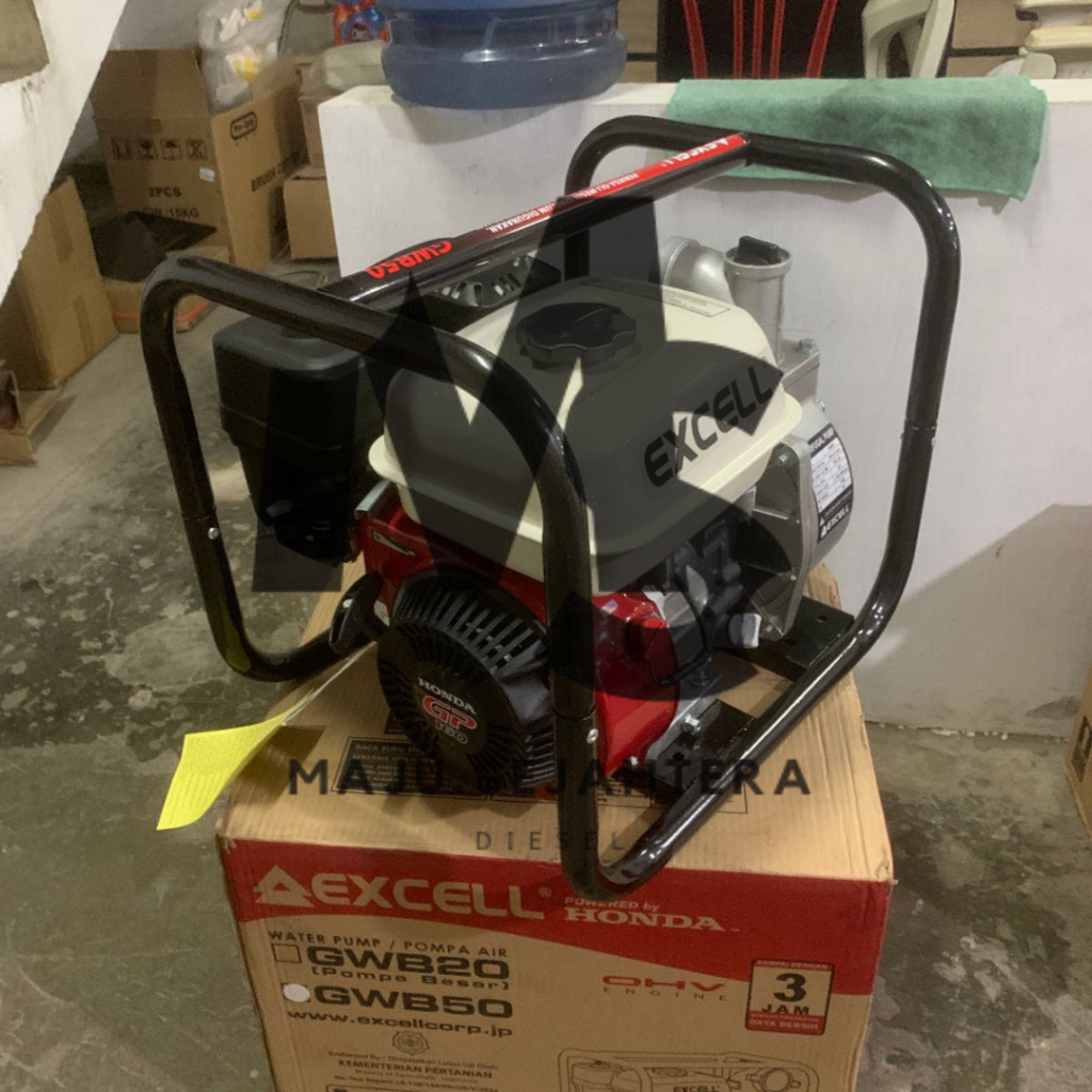 ALKON POMPA SAWAH MESIN HONDA 2 INCH 3 INCH MERK EXCELL GWB50 GWB80