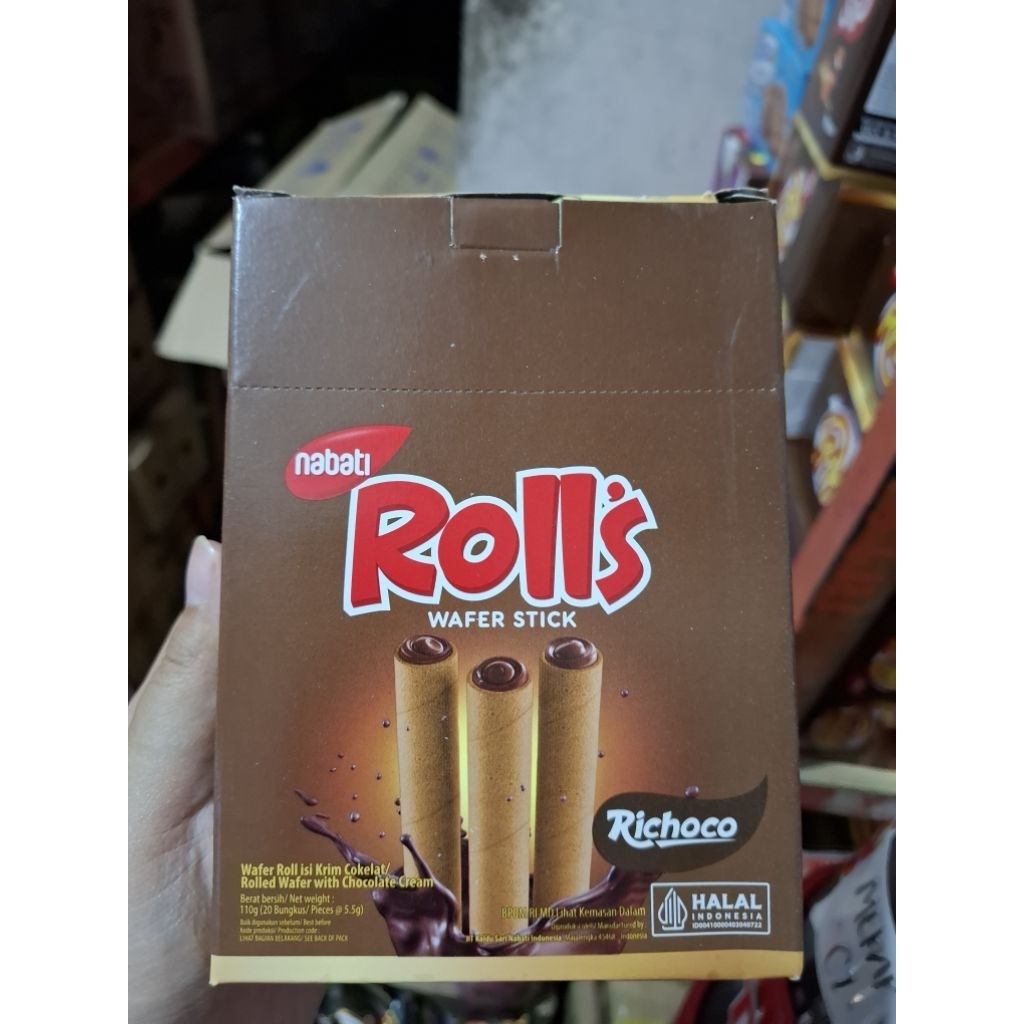 

wafer nabati rolls