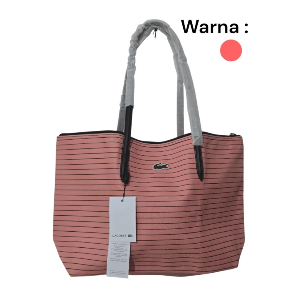 SALE TOTE BAG LACOSTE TAS WANITA BESAR
