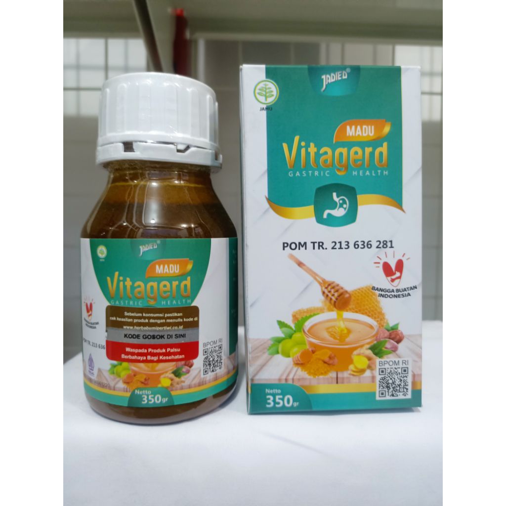 

Madu Vitagerd Isi 350 Gr
