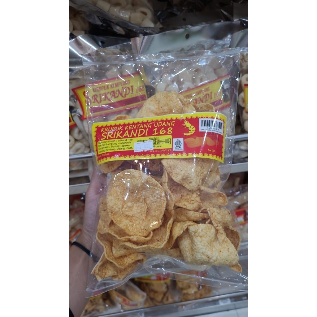 

Krupuk Kentang Udang Srikandi 168