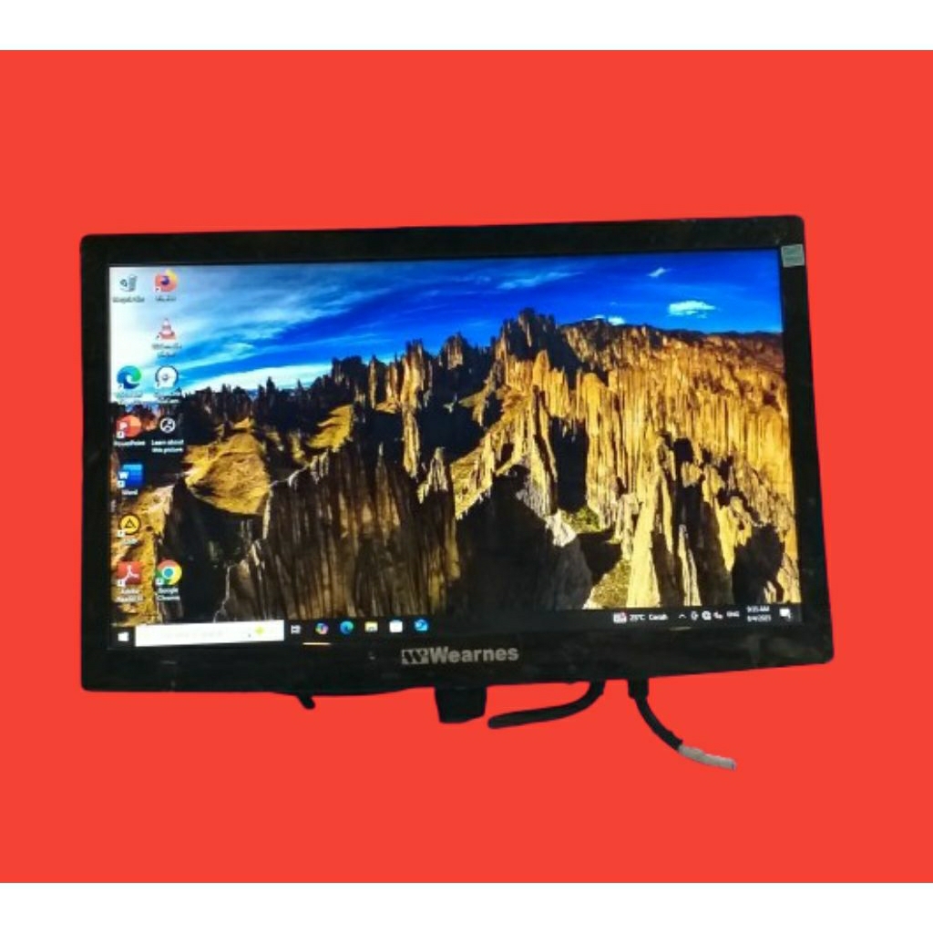 Monitor Komputer Wearnes Monitor LCD OK Terimakasih