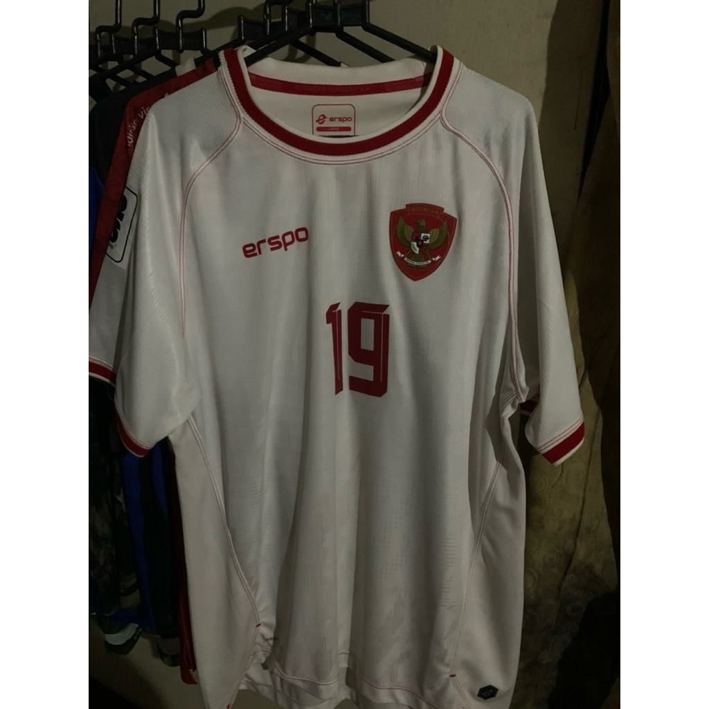 jersey timnas replica version original used