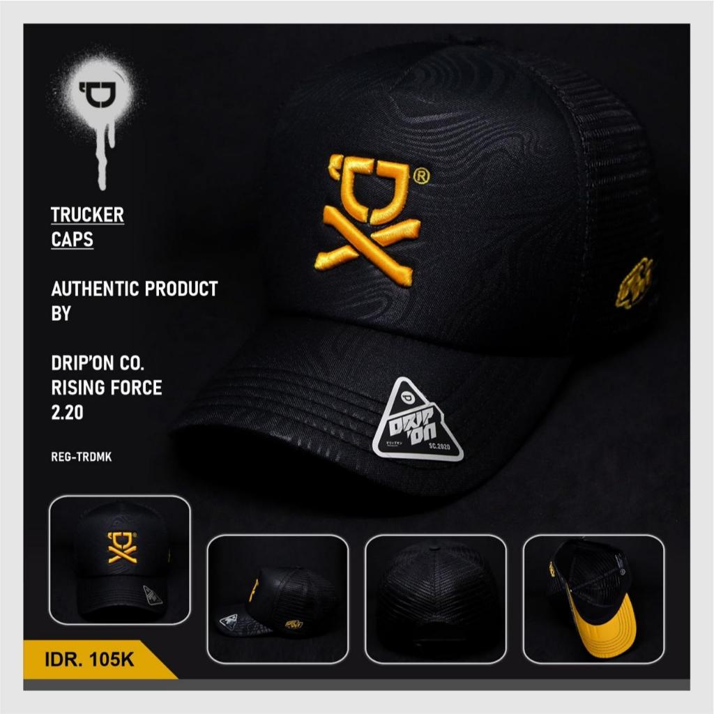 DRIPON Topi Jaring Pria Proshop Trucker Distro Skaters Original Dloozy Official DO020