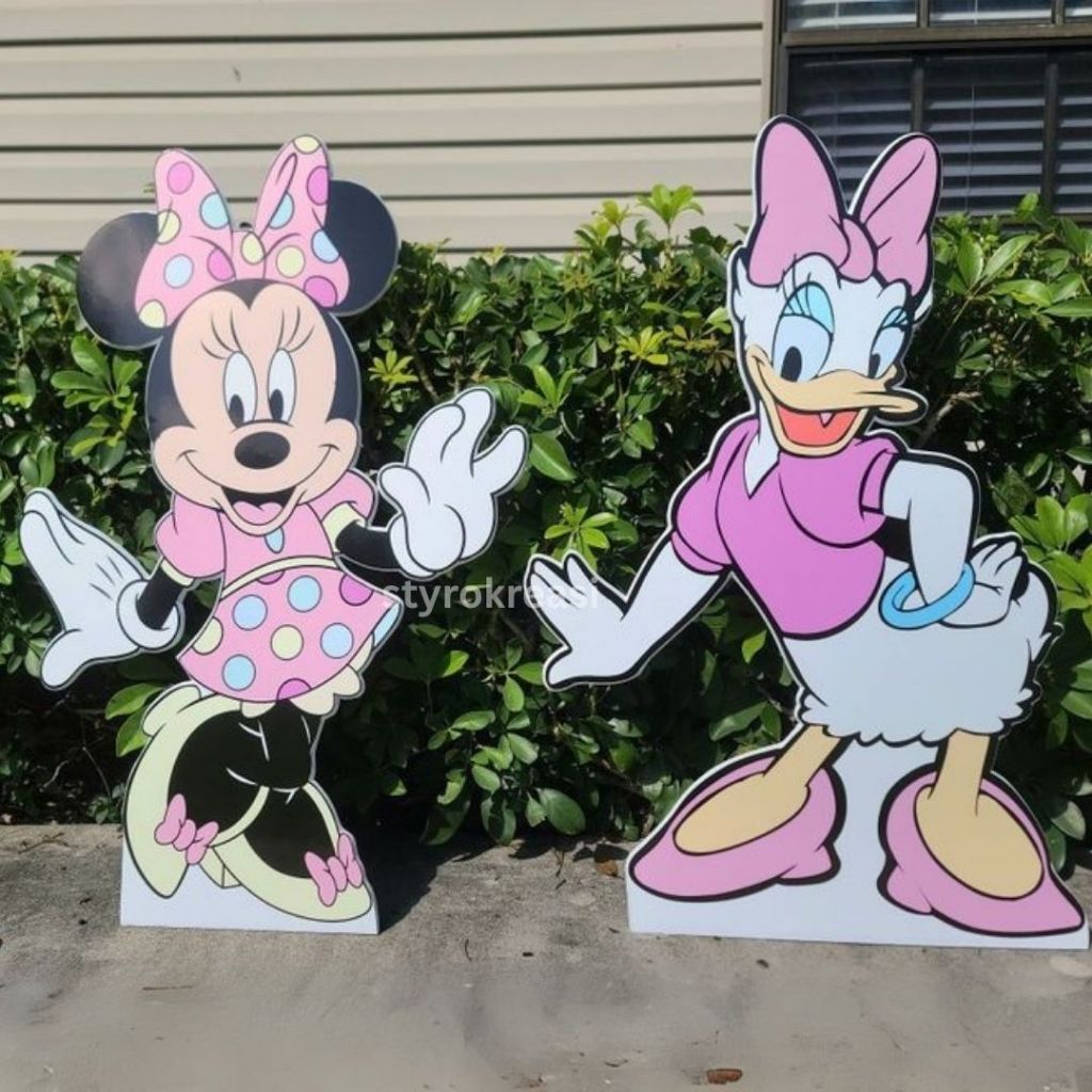 Styrofoam gambar /sterofoam/karakter/lukis/gambar/angka/huruf