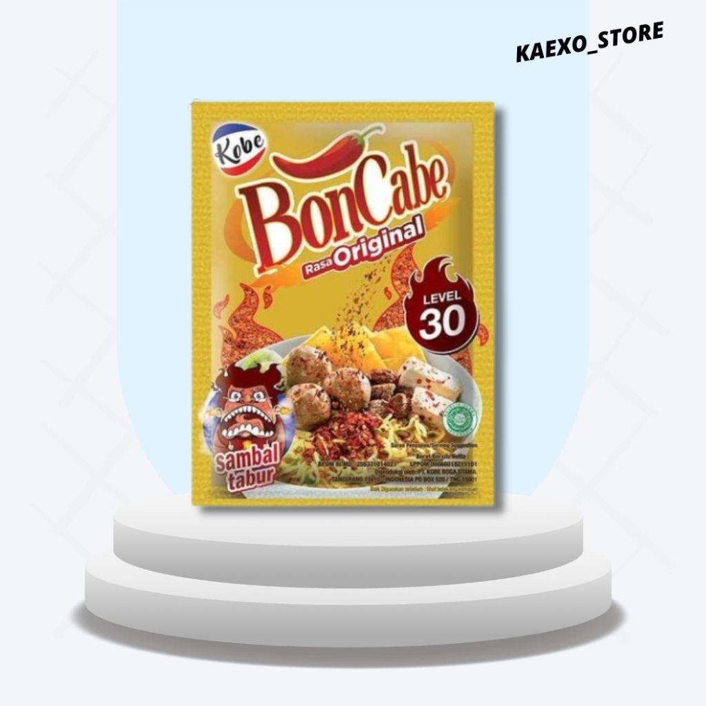 Boncabe Rasa Original || Boncabe Level 30 Sachet