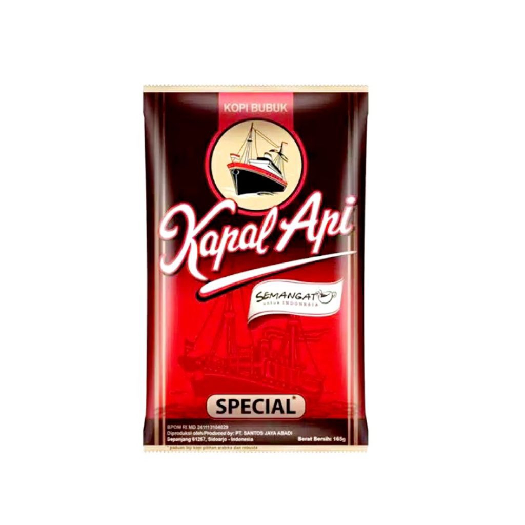 

Kopi Kapal Api Kopi Bubuk Hitam Special 150 gram