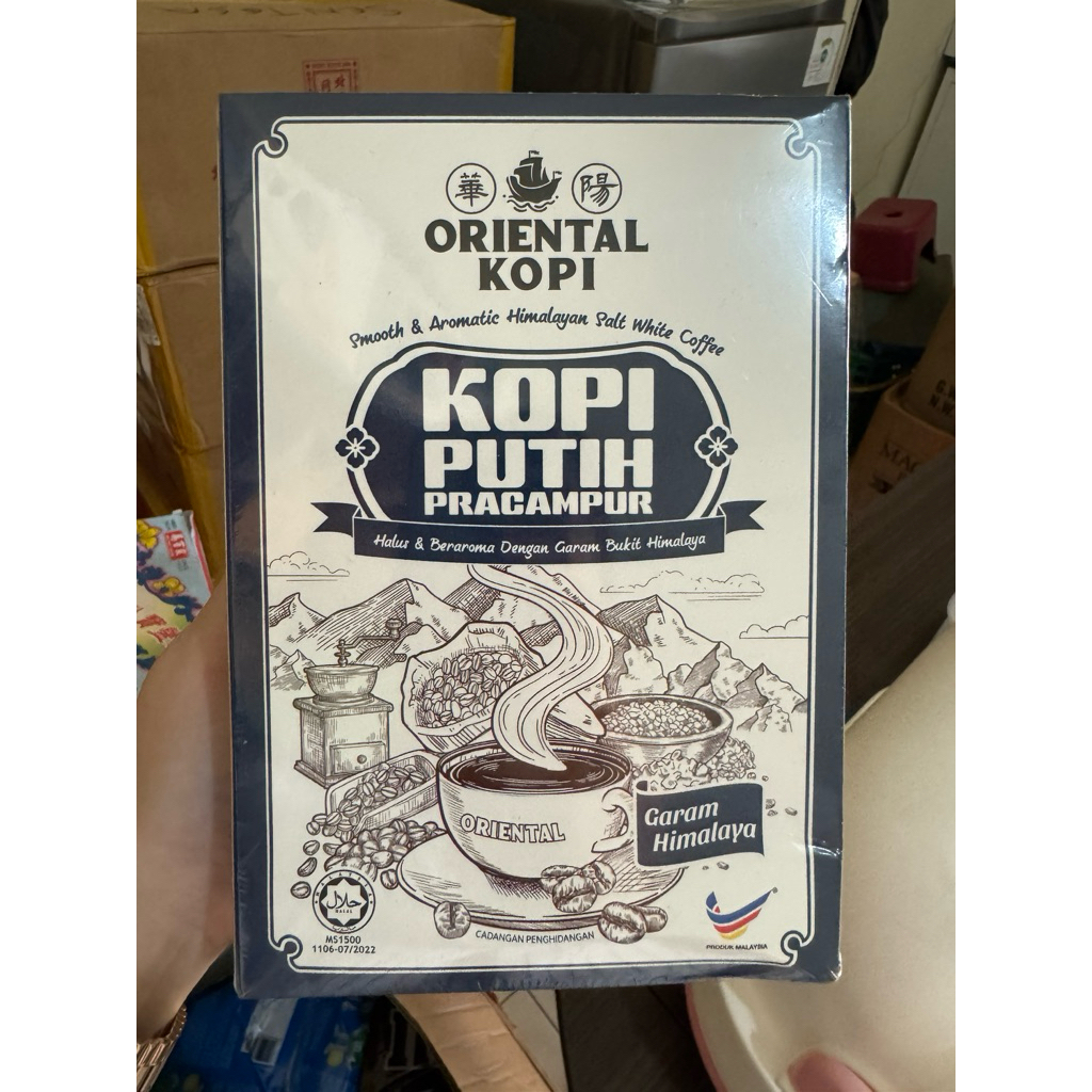 

oriental kopi putih pracampur himalayan salt 10 bungkus
