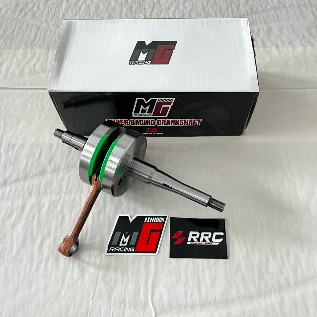 Kruk as teflon fiz/fizr as panjang kiri ukur standart original MG Racing