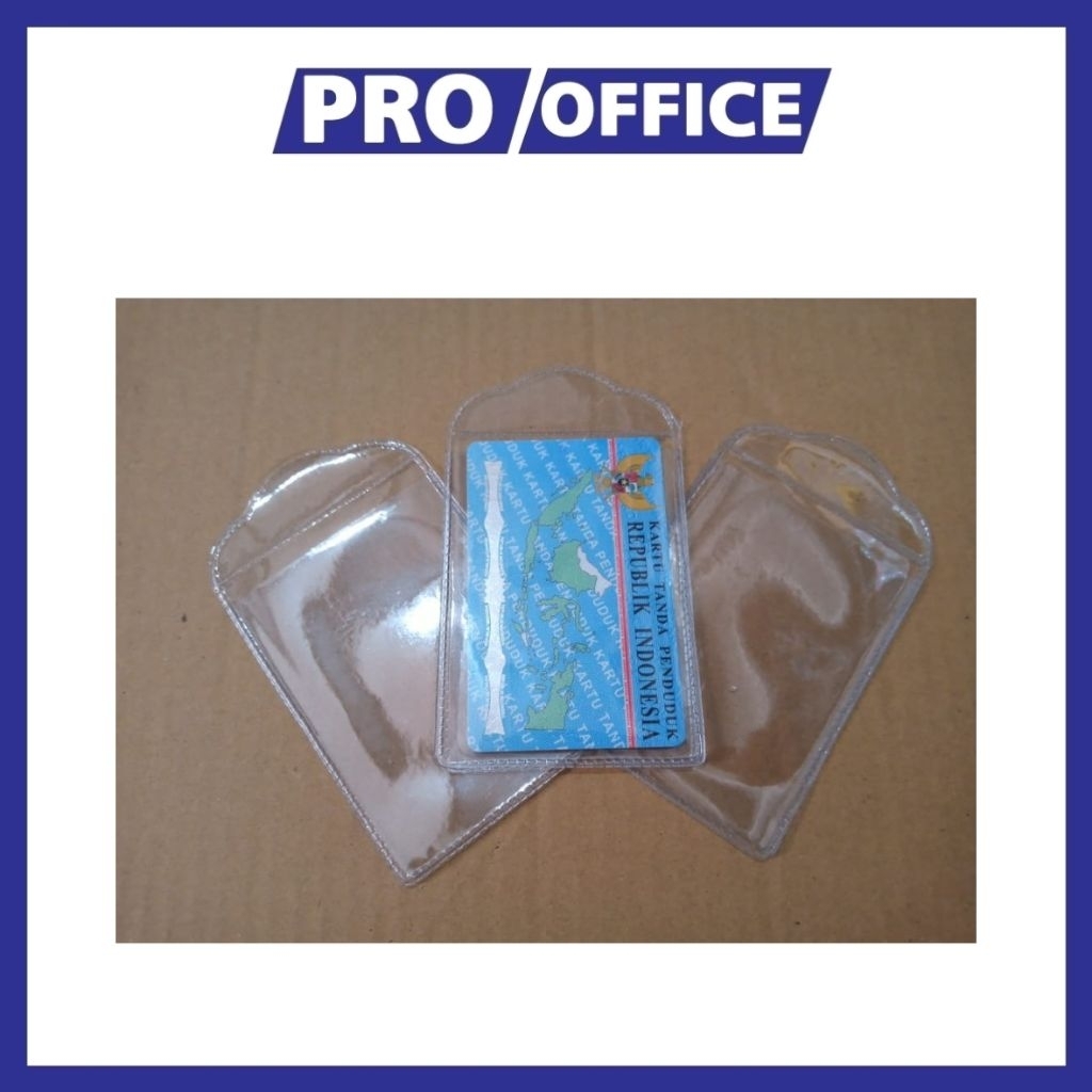 

ProOffice - Plastik KTP 6x9 Isi 100 Pcs – Plastik Pelindung Kartu Identitas / ID Card