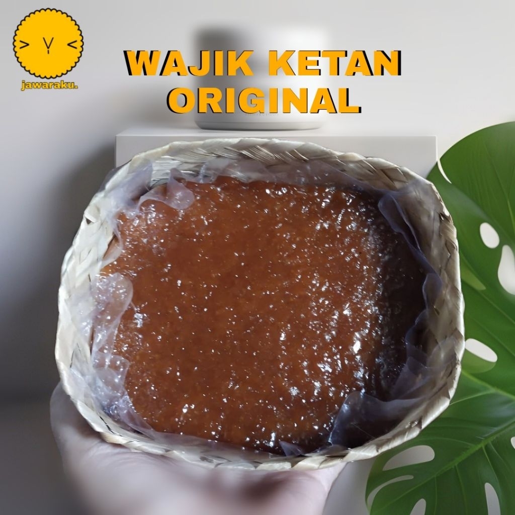 

Wajik Ketan Gula Merah gurih kelapa khas purbalingga 1kg