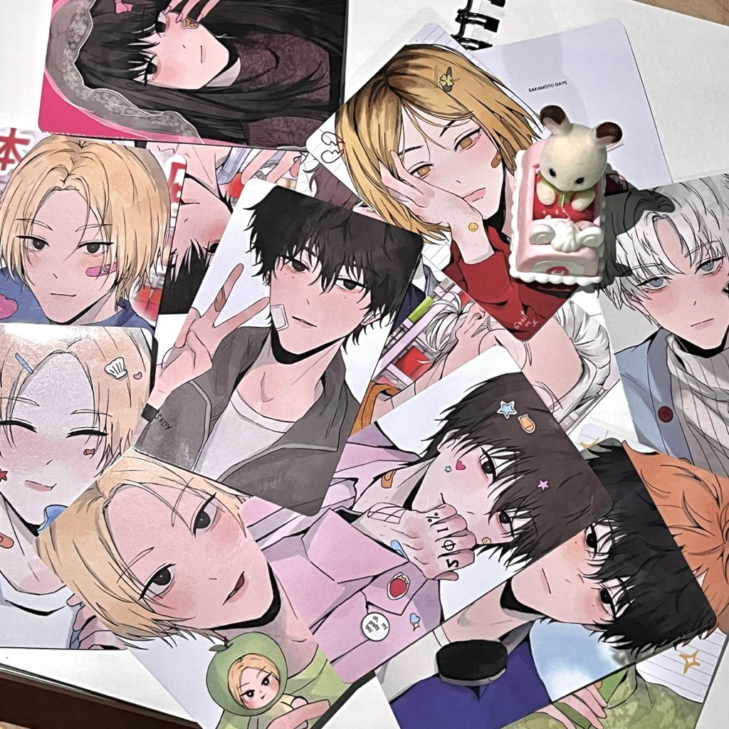 SAKAMOTO DAYS & HAIKYUU Fanmerch by 6baji