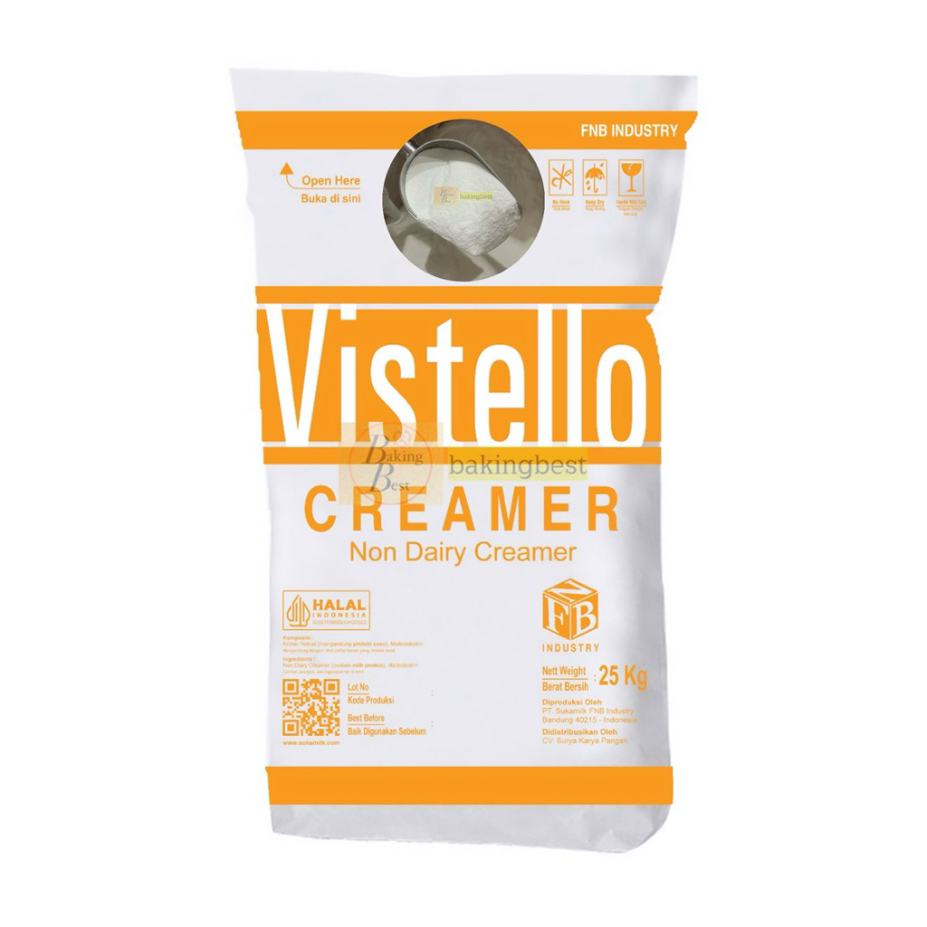 

CREAMER VISTELLO REPACK BARU ! Creamer Halal BPOM RI Pengganti Santan (250 gr , 500 gr dan 1 kg)